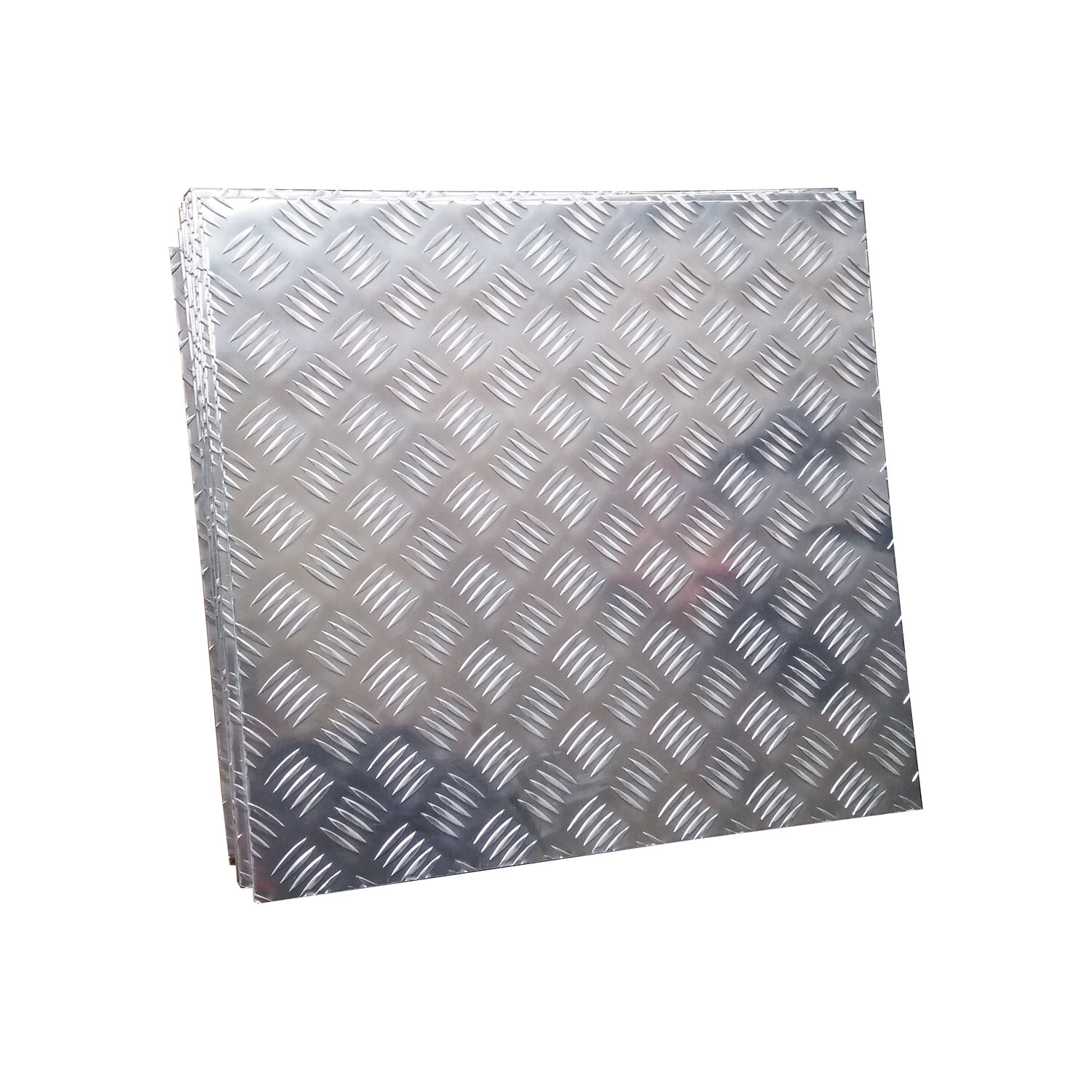 Customized Manufacturing 6061 Checkered Plate Aluminum Sheet for Decoration with Cutting Welding Coating Processing Services