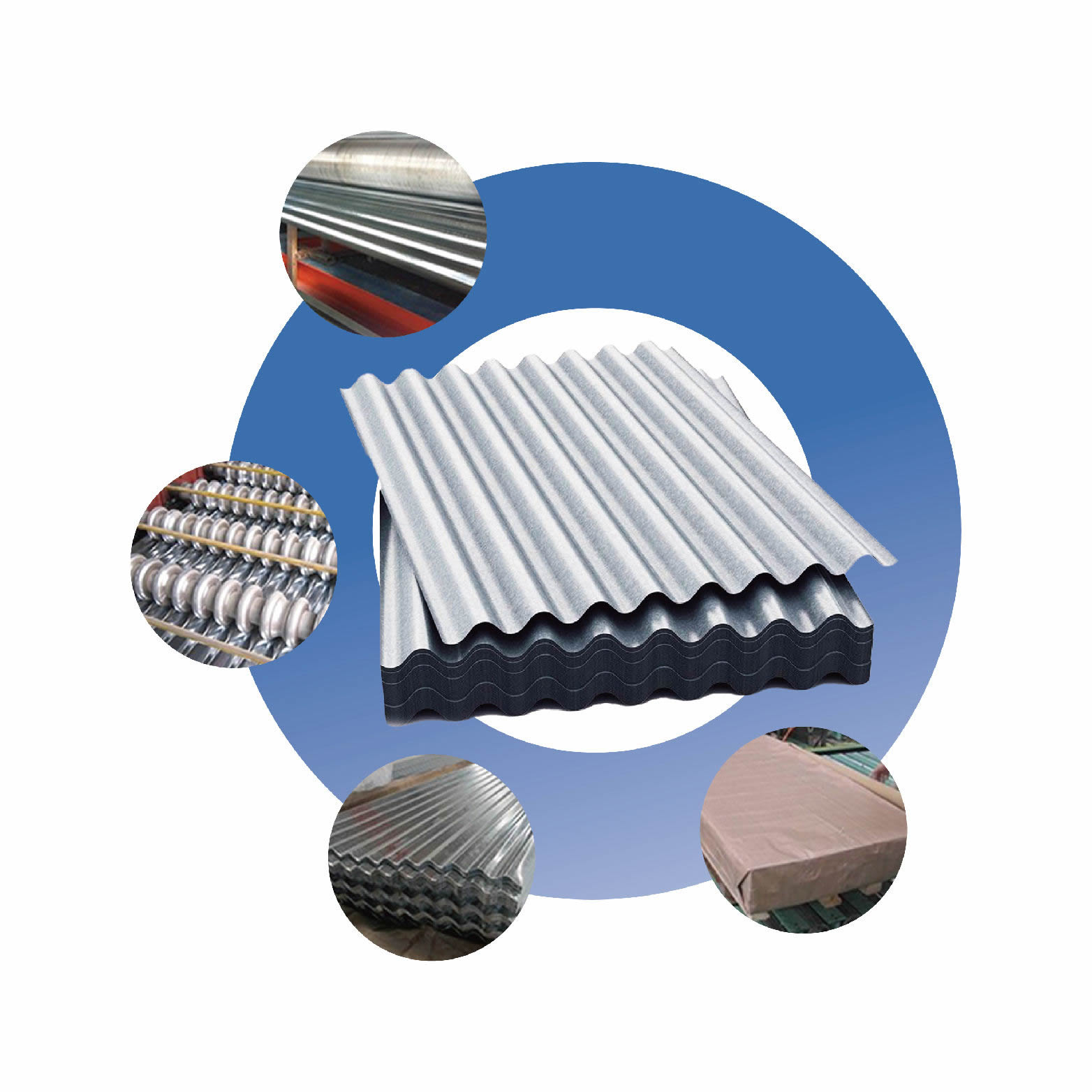 Reasonable Price 1mm 3mm 5mm 6mm Hot Dipped Zinc Steel Plate Galvanized Corrugated Steel Roofing Sheet